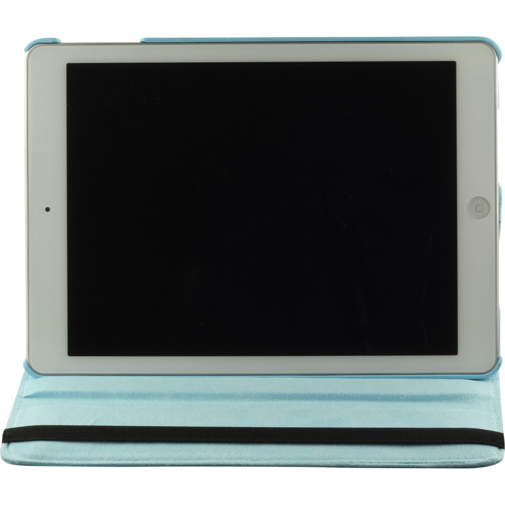 Etui cuir iPad 10.9" (10e gén/2022) - Premium Flip 360 - Bleu clair