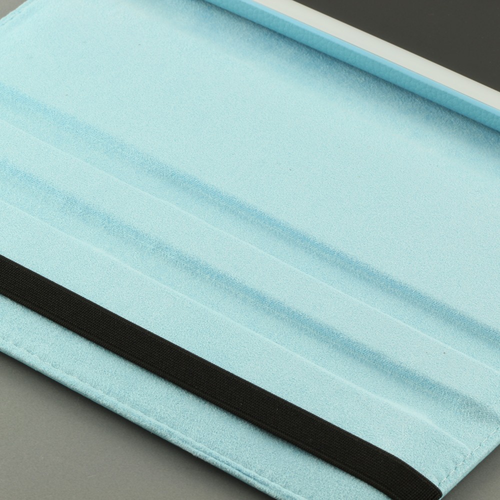 Etui cuir iPad 10.9" (10e gén/2022) - Premium Flip 360 - Bleu clair
