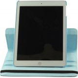 Etui cuir iPad 10.9" (10e gén/2022) - Premium Flip 360 - Bleu clair