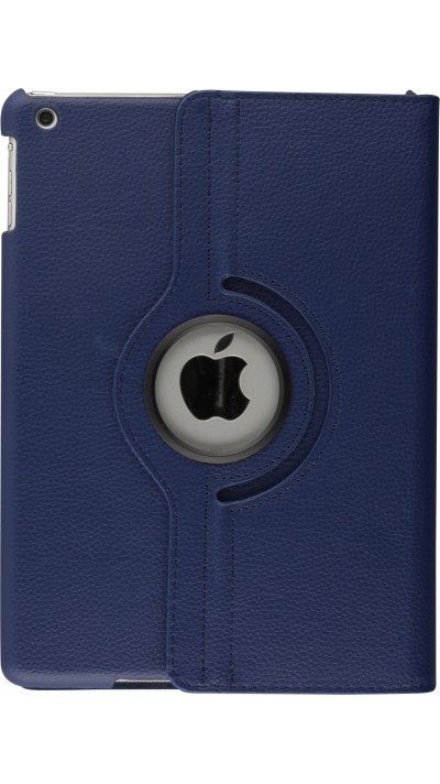 Etui cuir iPad mini 4 / 5 (7.9" / 2022, 2020) - Premium Flip 360 - Bleu foncé