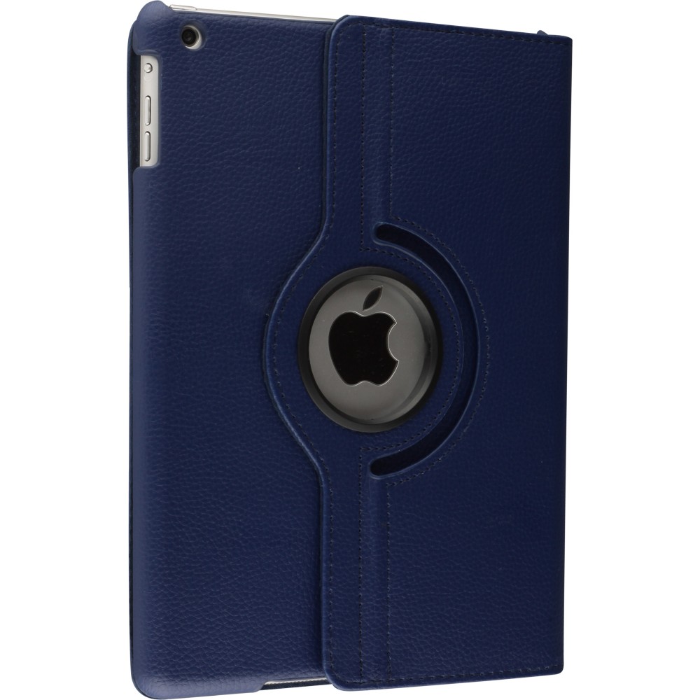 Etui cuir iPad Pro 11" (4e gén/2022, 3e gén/2021, 2e gén/2020) - Premium Flip 360 - Bleu foncé