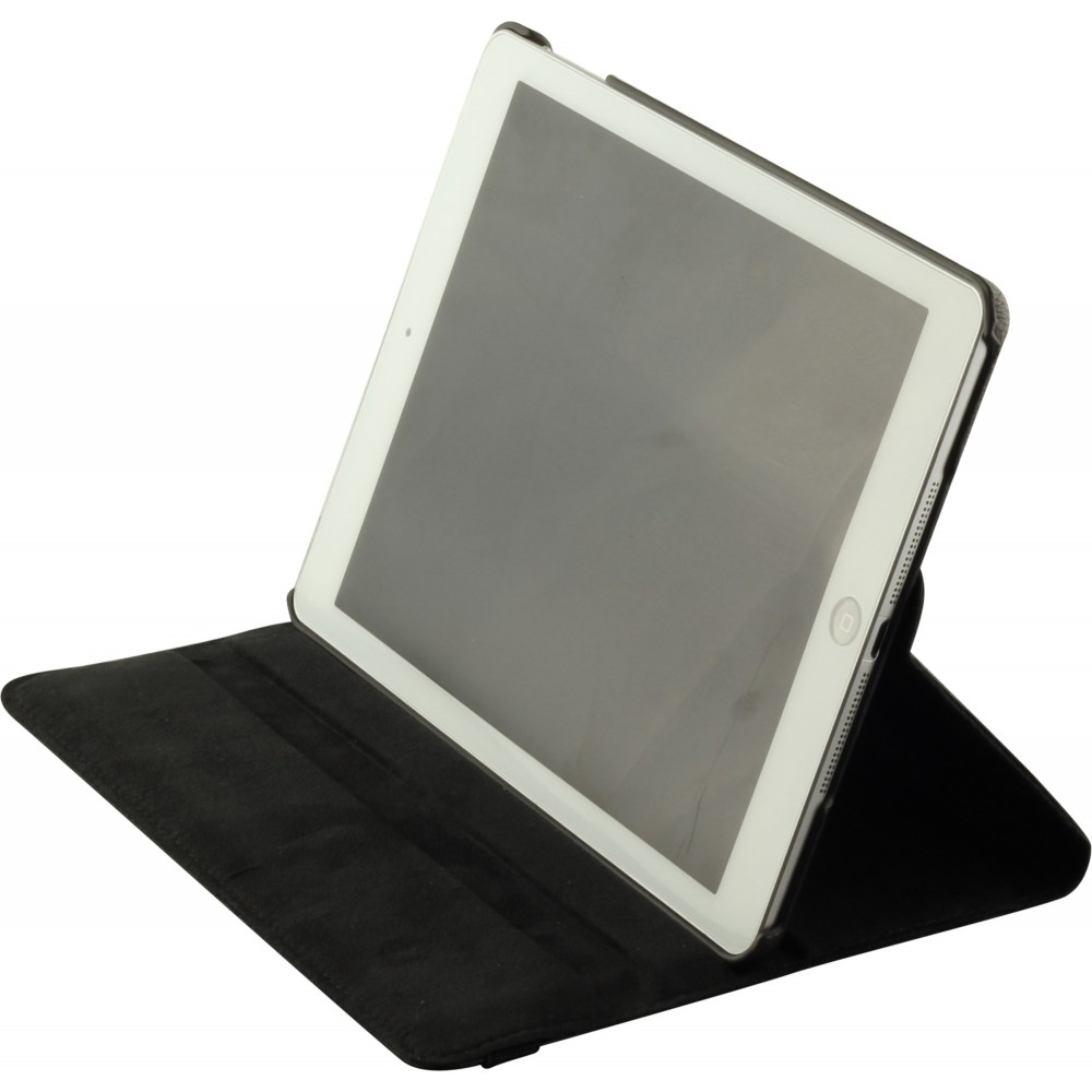 Etui cuir iPad Pro 11" (4e gén/2022, 3e gén/2021, 2e gén/2020) - Premium Flip 360 - Noir