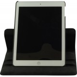 Etui cuir iPad Pro 11" (4e gén/2022, 3e gén/2021, 2e gén/2020) - Premium Flip 360 - Noir