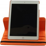 Etui cuir iPad Air 10.9" (5e gén/2022, 4e gén/2020) - Premium Flip 360 - Orange