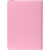 Etui cuir iPad Pro 12.9" (6e gén/2022, 5e gén/2021, 4e gén/2020, 3e gén/2018) - Premium Flip 360 - Rose clair
