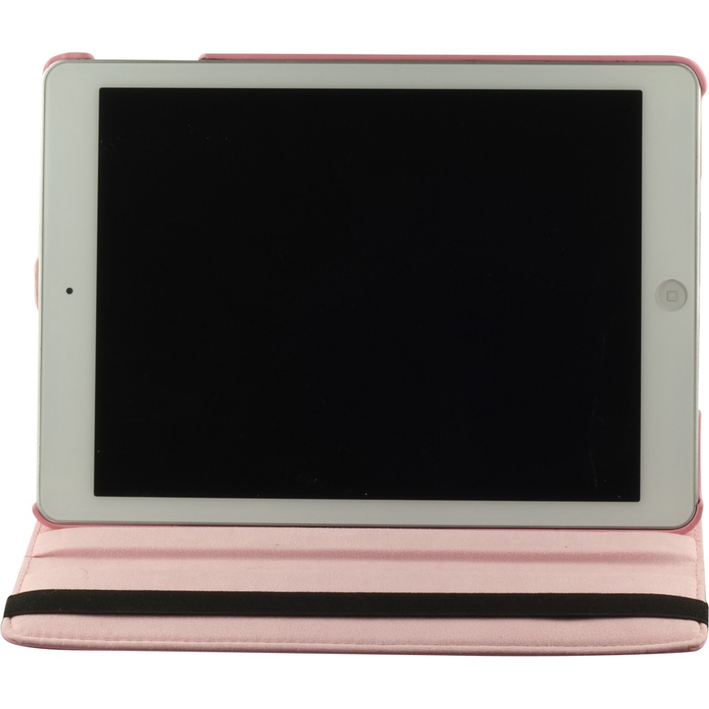 Etui cuir iPad Pro 12.9" (6e gén/2022, 5e gén/2021, 4e gén/2020, 3e gén/2018) - Premium Flip 360 - Rose clair
