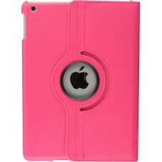Etui cuir iPad Pro 11" (4e gén/2022, 3e gén/2021, 2e gén/2020) - Premium Flip 360 - Rose foncé