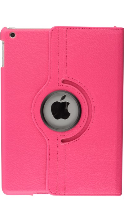 Etui cuir iPad Air 10.9" (5e gén/2022, 4e gén/2020) - Premium Flip 360 - Rose foncé