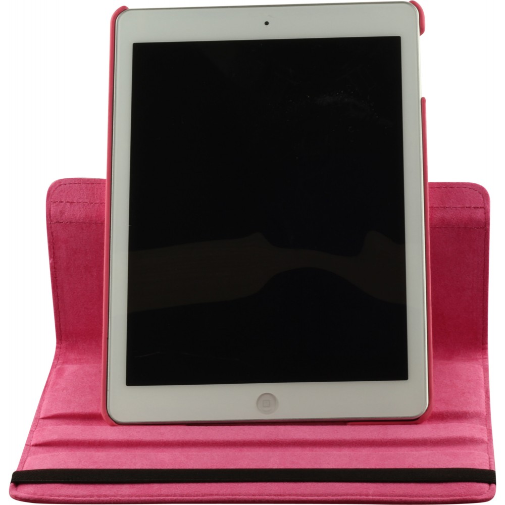 Etui cuir iPad Pro 11" (4e gén/2022, 3e gén/2021, 2e gén/2020) - Premium Flip 360 - Rose foncé