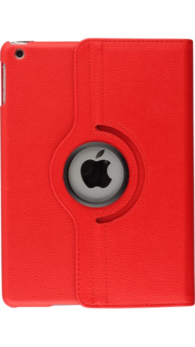 Etui cuir iPad 10.9" (10e gén/2022) - Premium Flip 360 - Rouge