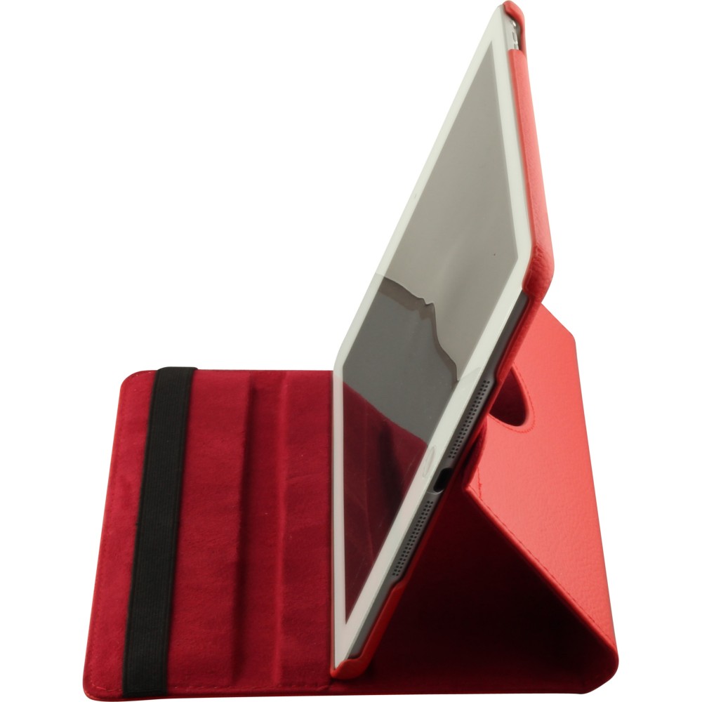 Etui cuir iPad Pro 11" (4e gén/2022, 3e gén/2021, 2e gén/2020) - Premium Flip 360 - Rouge