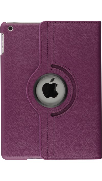 Etui cuir iPad Air 10.9" (5e gén/2022, 4e gén/2020) - Premium Flip 360 - Violet