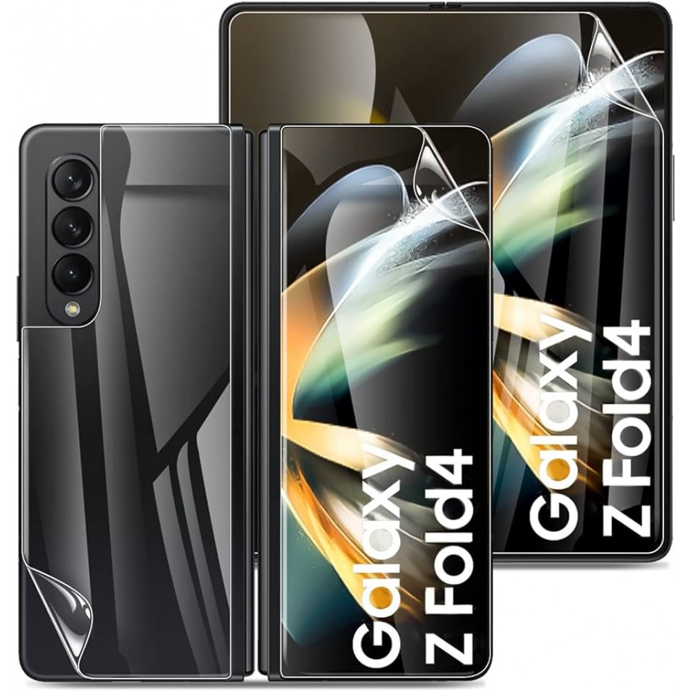 Film protecteur Samsung Galaxy Z Fold3 5G - Protection souple pour écran en Hydrogel TPU (face intérieure + extérieure)