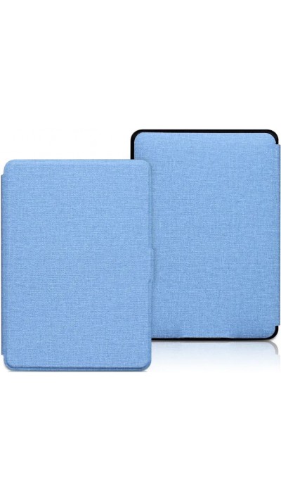 Fourre Kindle Paperwhite 2021 - Étui de protection Flip Auto On & Off - Bleu clair