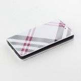 Fourre Samsung Galaxy S10 - Flip Lines - Blanc