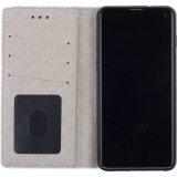 Fourre Samsung Galaxy S10 - Flip Lines - Blanc
