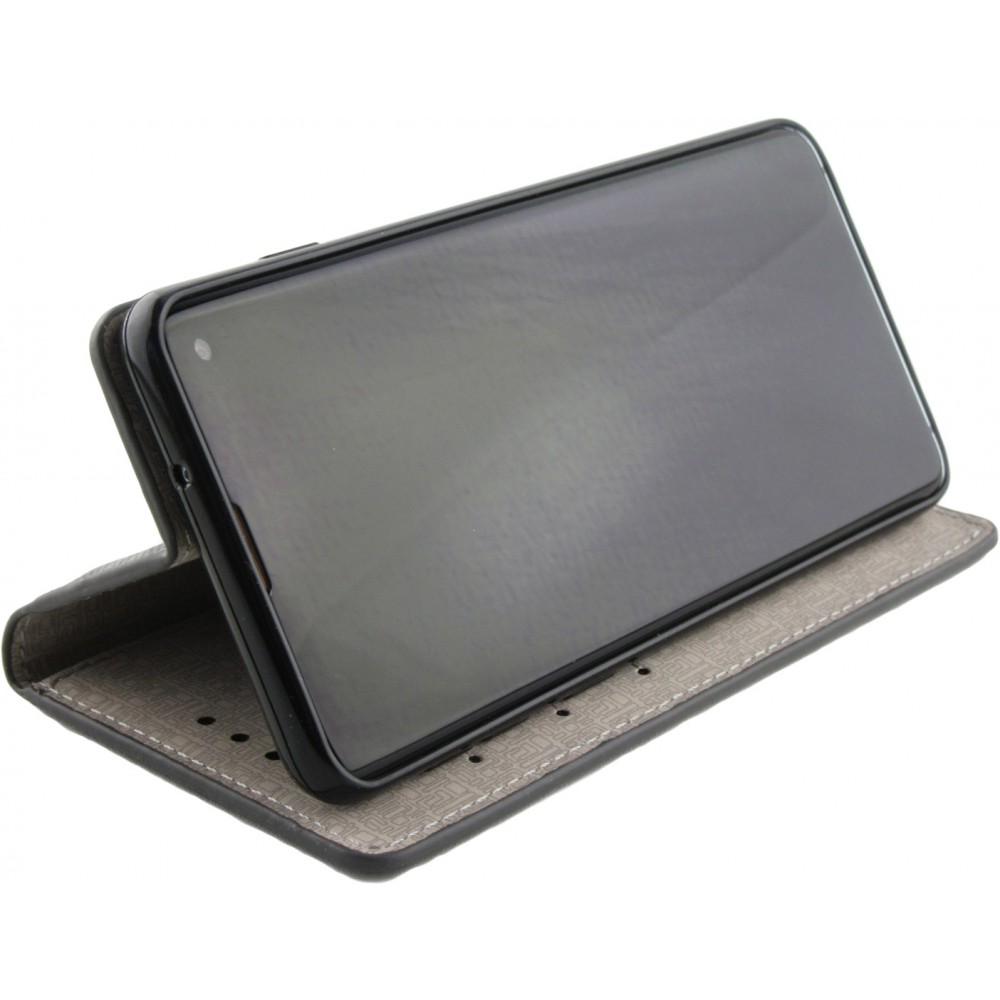 Hülle Samsung Galaxy S21 5G - Flip Lines - Weiss