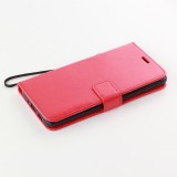 Fourre Huawei P30 Pro - Premium Flip cuir lisse porte-cartes - Rouge