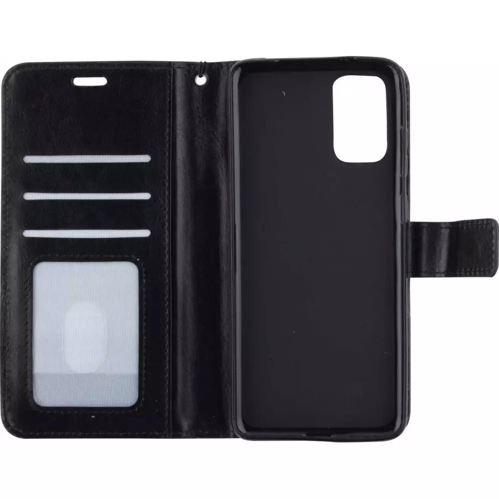 Hülle Google Pixel 6 - Premium Flip - Schwarz