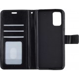Fourre Samsung Galaxy S22+ - Premium Flip cuir lisse porte-cartes - Noir