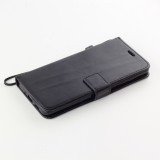 Fourre Samsung Galaxy S22+ - Premium Flip cuir lisse porte-cartes - Noir