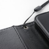 Fourre Samsung Galaxy S22+ - Premium Flip cuir lisse porte-cartes - Noir