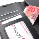 Hülle Google Pixel 6 - Premium Flip - Schwarz
