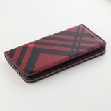 Fourre Samsung Galaxy S21 FE 5G - Flip Lines - Rouge