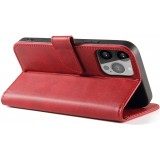 Fourre Samsung Galaxy S25+ - Flip cuir avec rabat magnétique - Rouge