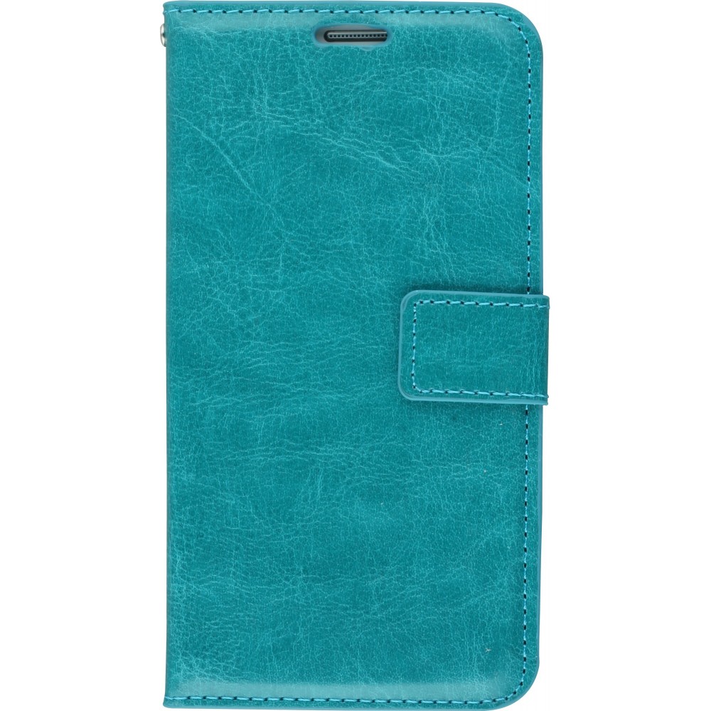 Fourre Samsung Galaxy S7 edge - Premium Flip - Turquoise