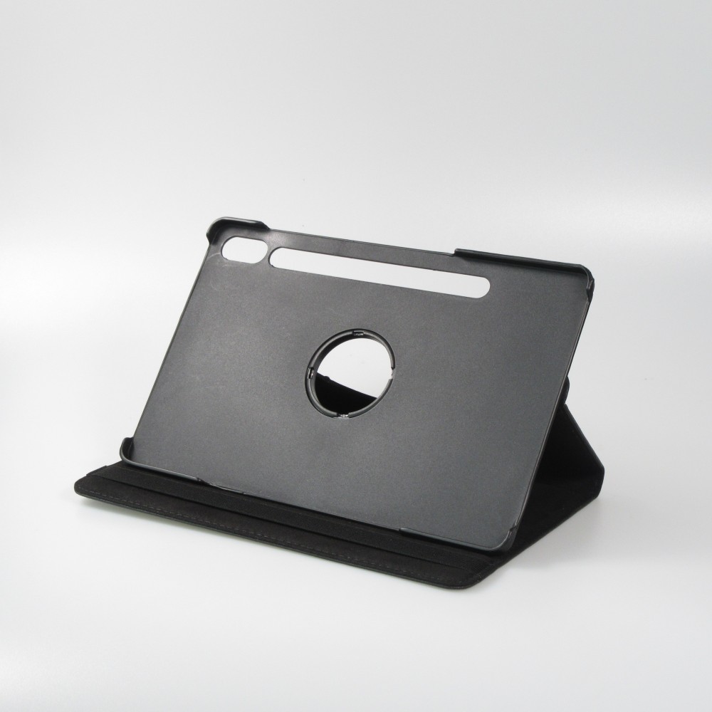 Galaxy Tab S9 FE / Tab S9 / Tab S8 / Tab S7 Case Hülle - Premium Flip 360 - Schwarz