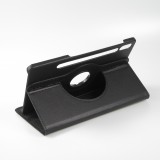 Galaxy Tab S9 FE / Tab S9 / Tab S8 / Tab S7 Case Hülle - Premium Flip 360 - Schwarz