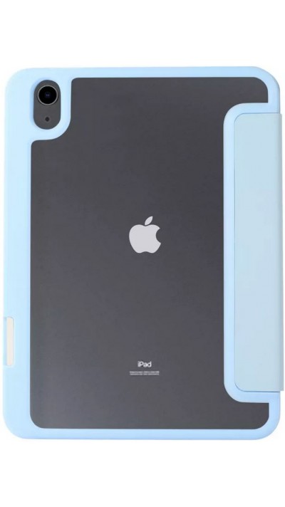 Fourre iPad mini 6 (8.3"/2021) - Coque antichoc ultra-fin avec dos transparent - Bleu clair