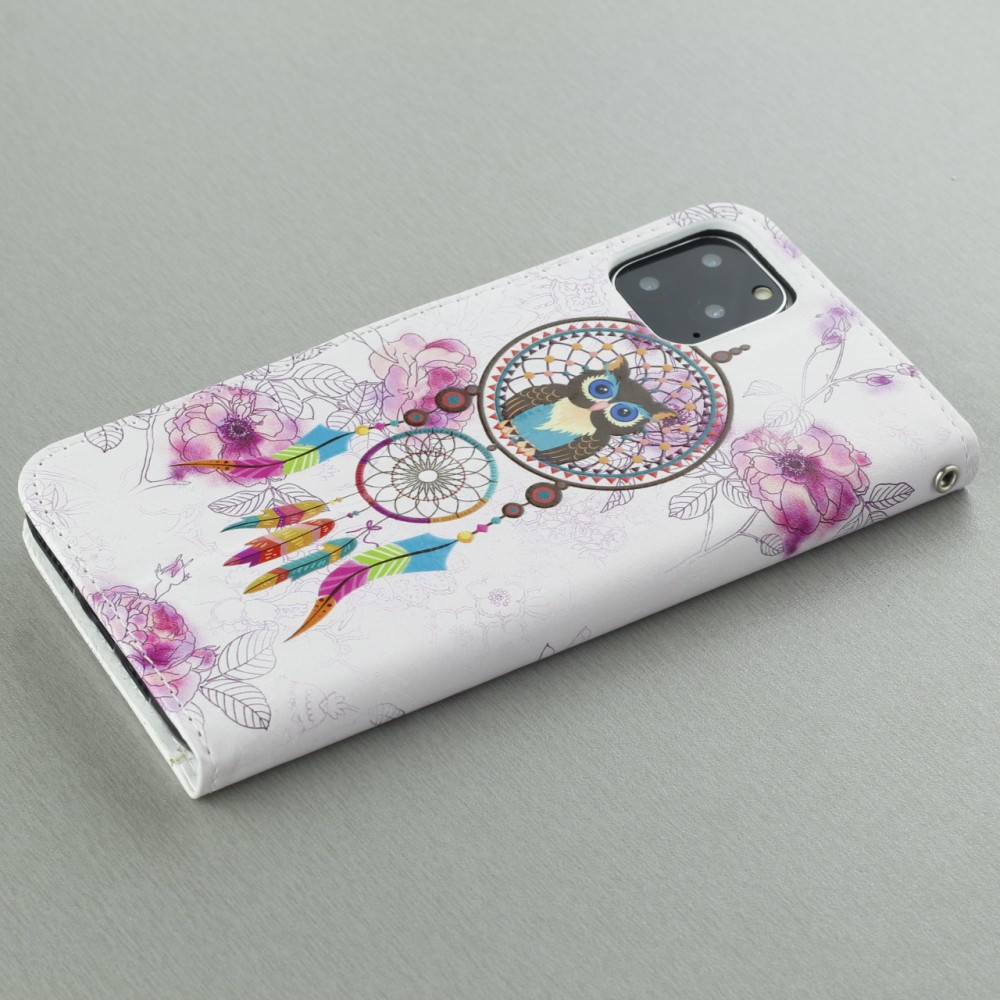 Fourre iPhone 11 - Flip Dreamcatcher owls