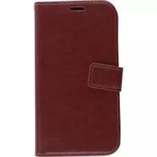 Hülle iPhone 13 Pro Max - Premium Flip Leder Tasche - Braun
