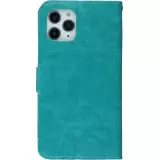 Hülle iPhone 16 Pro - Premium Flip Leder Tasche - Türkis