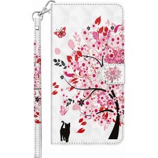 Fourre iPhone 11 Pro - 3D Flip arbre en fleur