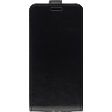 Fourre iPhone 12 / 12 Pro - Vertical Flip - Noir
