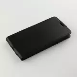 Hülle iPhone 12 / 12 Pro - vertikal Flip - Schwarz