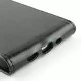Hülle iPhone 12 / 12 Pro - vertikal Flip - Schwarz