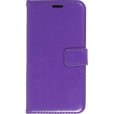 Fourre Samsung Galaxy S24 Ultra - Premium Flip cuir lisse porte-cartes - Violet