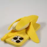 iPhone 13 Pro Max Case Hülle - Lustige Spass Hülle 3D Banane - Gelb