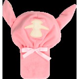 Fourre iPhone 14 Pro - Coque amusante 3D Adorable monstre en peluche avec capuchon de bouche - Rose