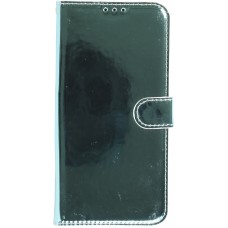 iPhone 14 Pro Max Case Hülle - Flip Glatt brilliant glänzend & reflektierend mit Schlaufe - Deep Ocean