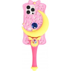 Fourre iPhone 14 Pro Max - Coque amusante 3D Sailor Moon - Rose