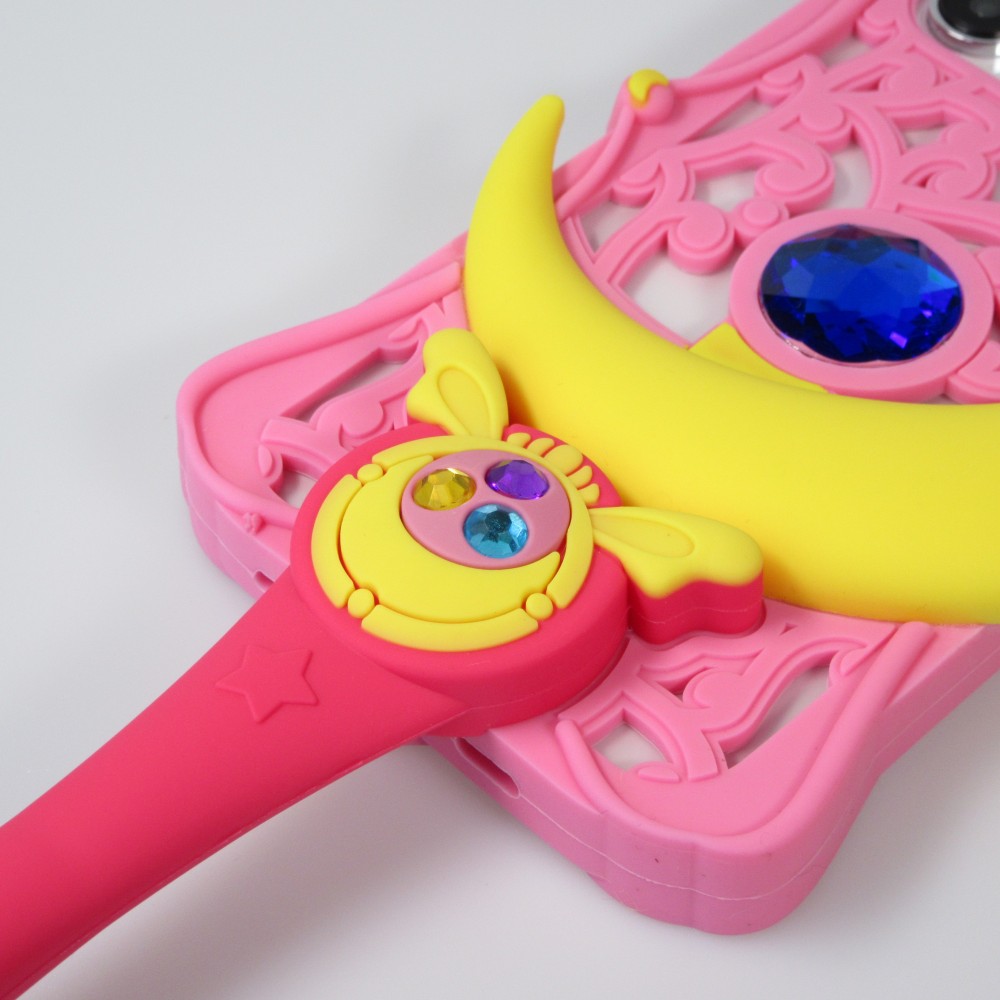 Fourre iPhone 14 Pro Max - Coque amusante 3D Sailor Moon - Rose