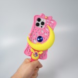 Fourre iPhone 14 Pro Max - Coque amusante 3D Sailor Moon - Rose