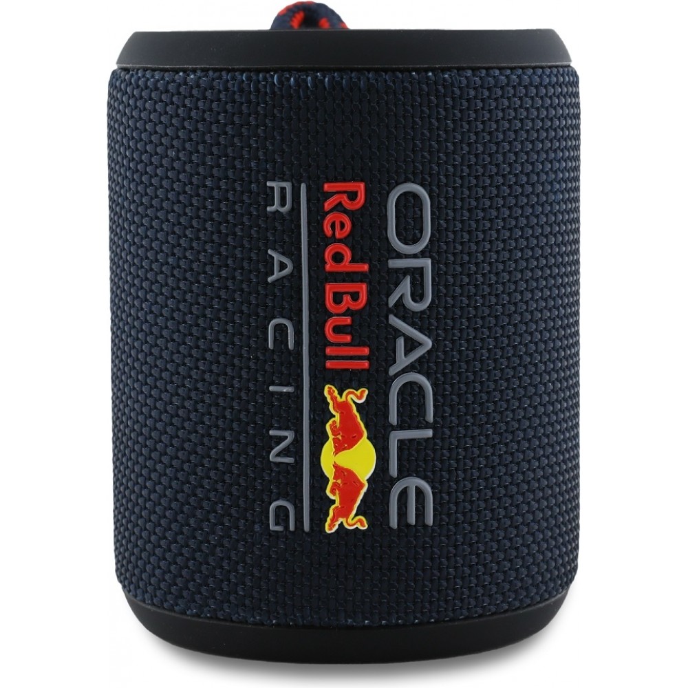 Haut-parleur enceinte Bluetooth sans fil cylindrique Red Bull Racing - Bleu marine