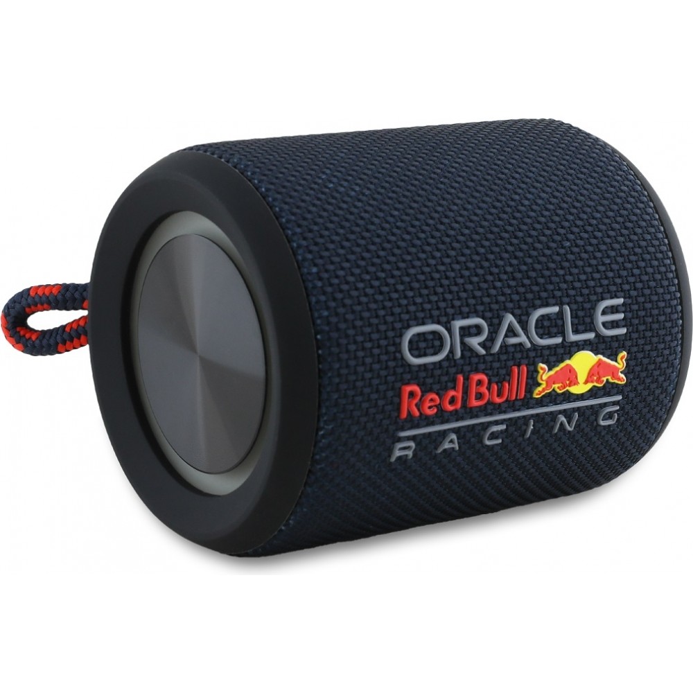 Haut-parleur enceinte Bluetooth sans fil cylindrique Red Bull Racing - Bleu marine