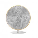 Haut-parleur stylé 5W - Mini enceinte sans-fil Bluetooth en bois - Brun